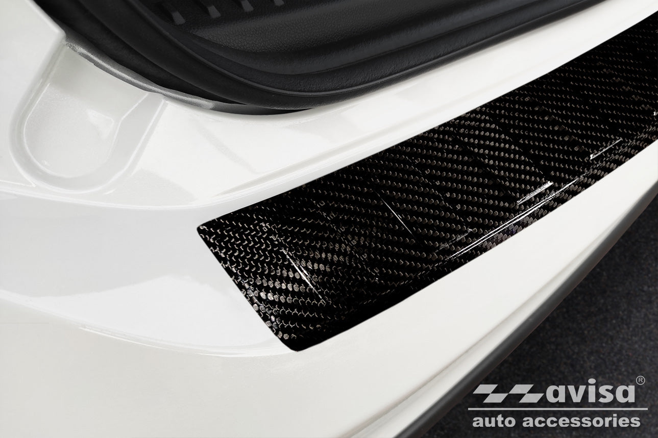 protector de parachoques trasero FORD FOCUS hatchback negro