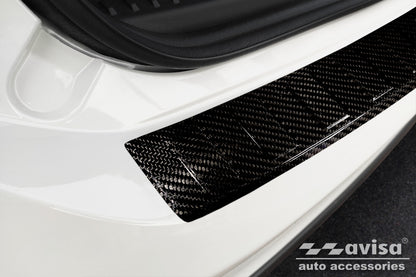 protector de parachoques trasero FORD FOCUS hatchback negro