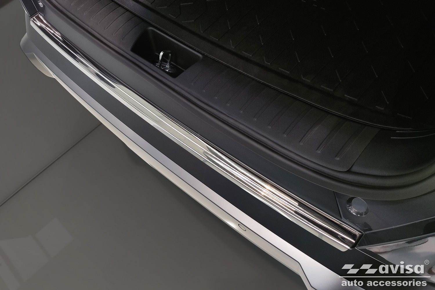 protector de parachoques trasero HYUNDAI KONA plata