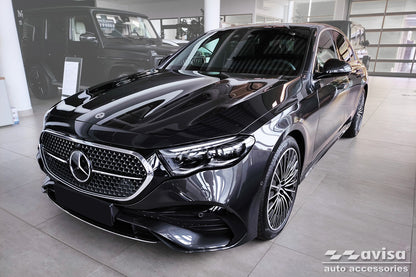 protector de parachoques trasero MERCEDES CLASE E W214 negro