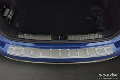 protector de parachoques trasero AUDI A5 Avant plata satinado