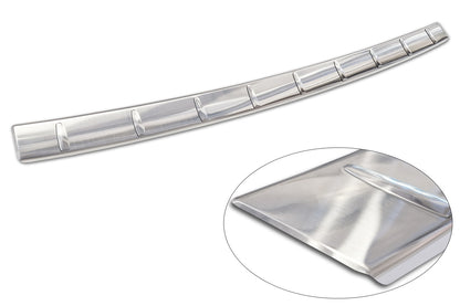 protector de parachoques trasero FIAT 600 plata satinado
