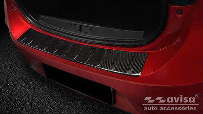 protector de parachoques trasero OPEL CORSA Corsa-e GS negro