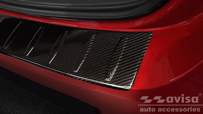 protector de parachoques trasero OPEL CORSA F negro
