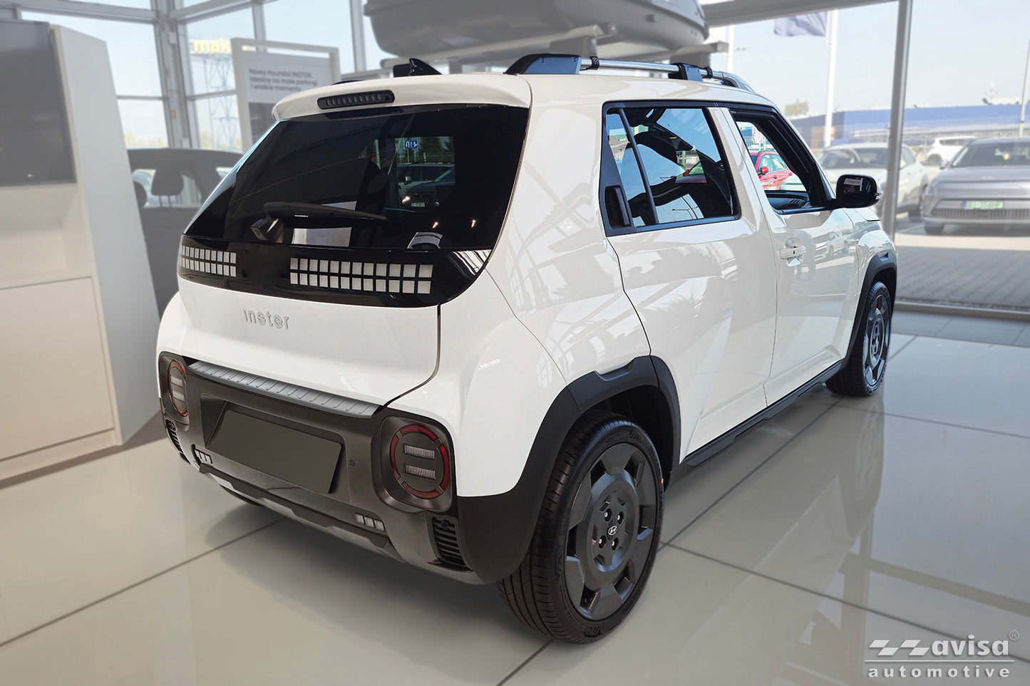 protector de parachoques trasero HYUNDAI INSTER