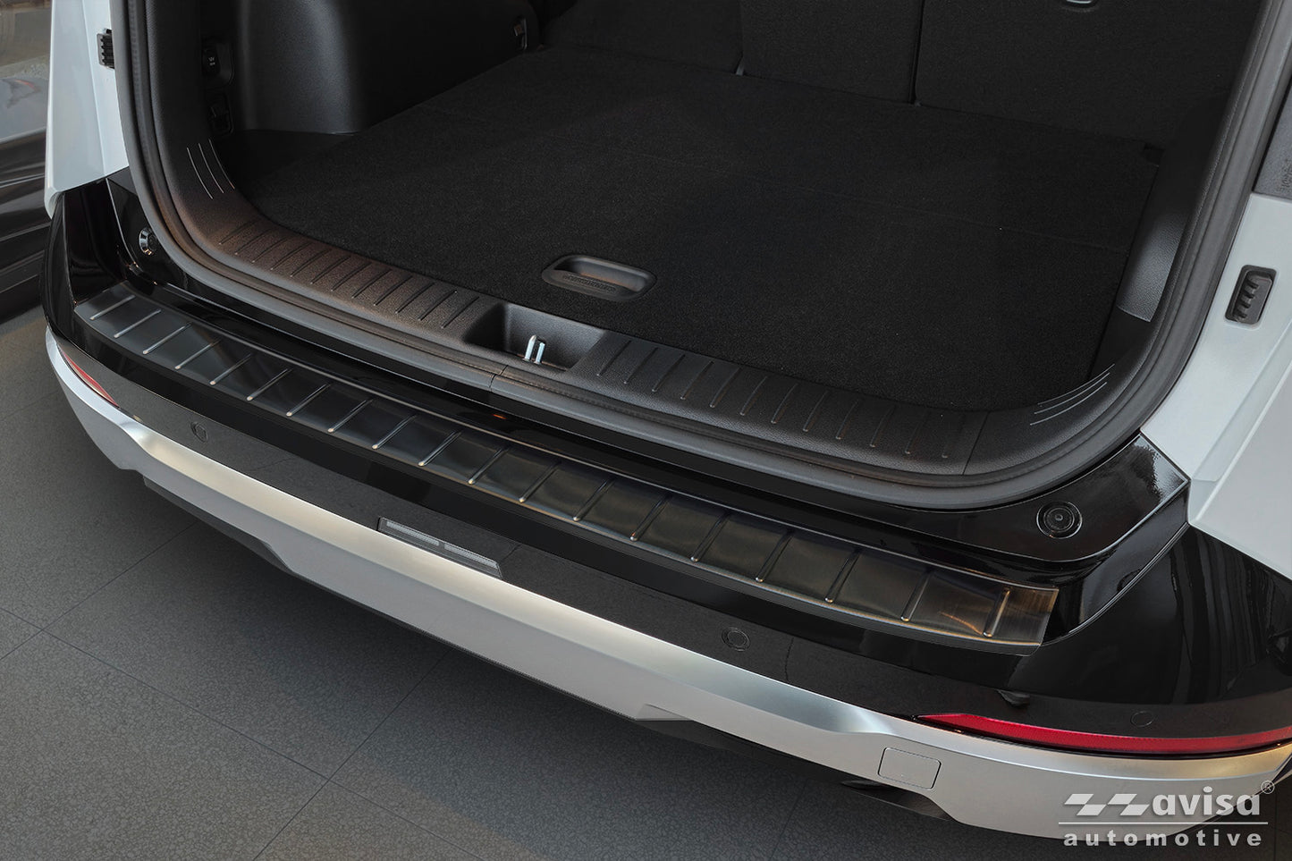 protector de parachoques trasero KIA SPORTAGE negro