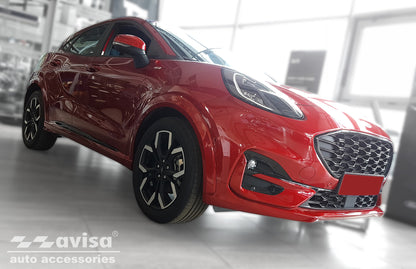 protector de parachoques trasero FORD PUMA crossover negro 2019+