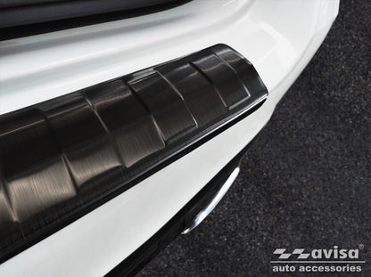 protector de parachoques trasero MERCEDES GLS (X167) negro