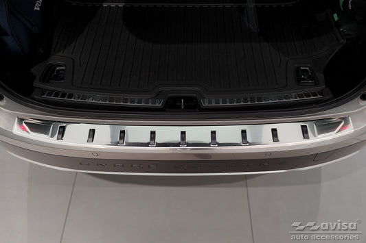 protector de parachoques trasero VOLVO V90 combi plata