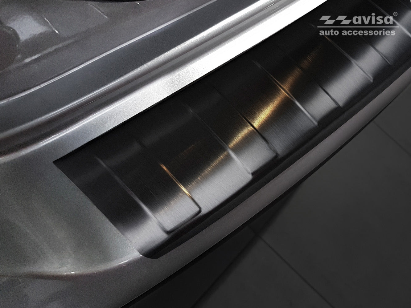 protector de parachoques trasero HYUNDAI TUCSON negro 2018-20