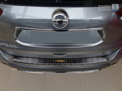 protector de parachoques trasero NISSAN X-TRAIL (T32) negro acero