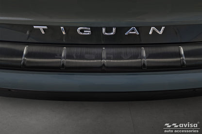 protector de parachoques trasero VW TIGUAN negro 2024+ acero