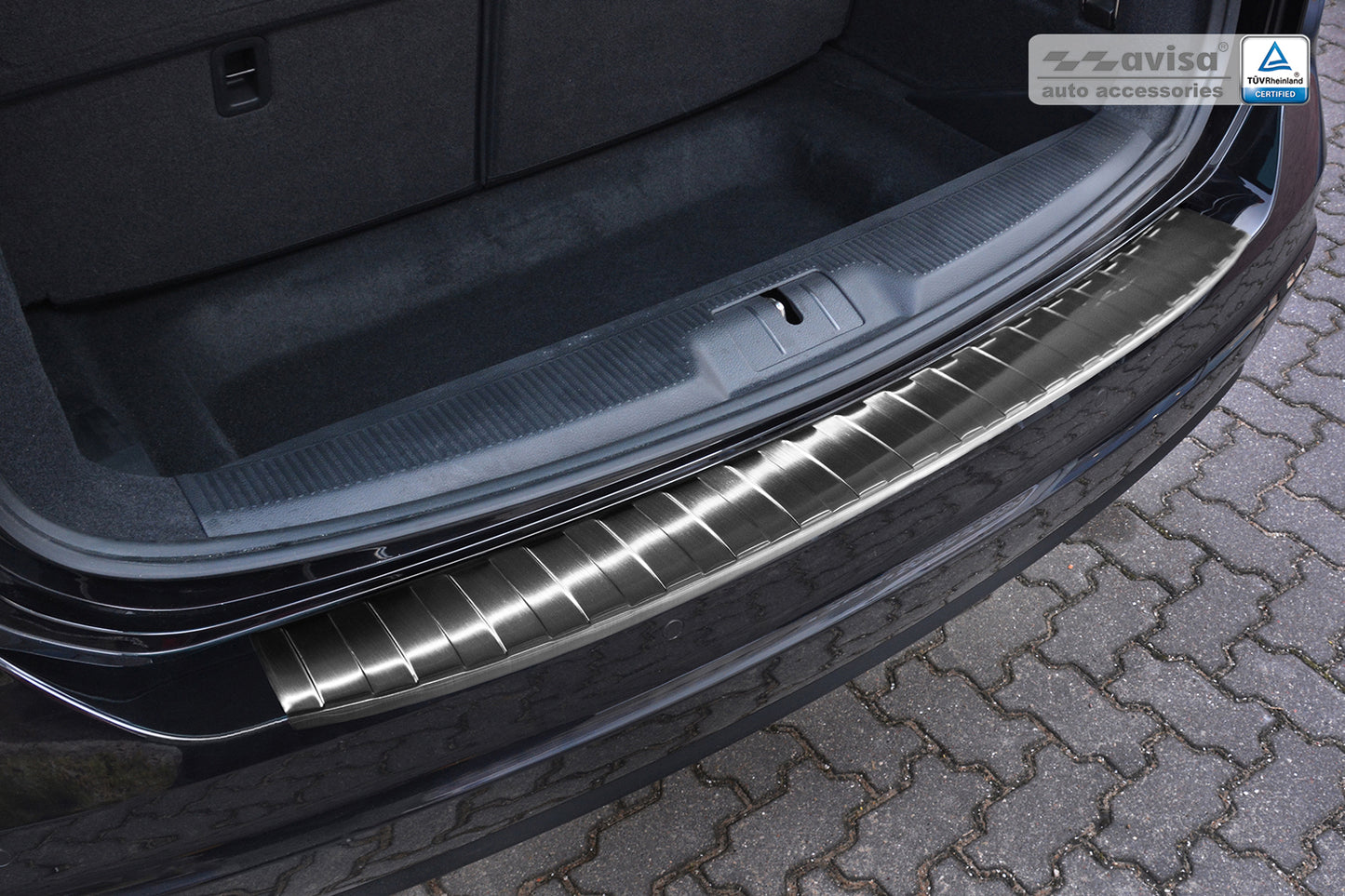 protector de parachoques trasero SEAT ALHAMBRA negro