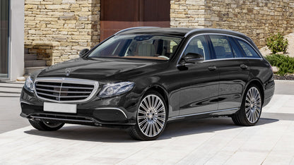 protector de parachoques trasero MERCEDES CLASE E W213 negro 2016+