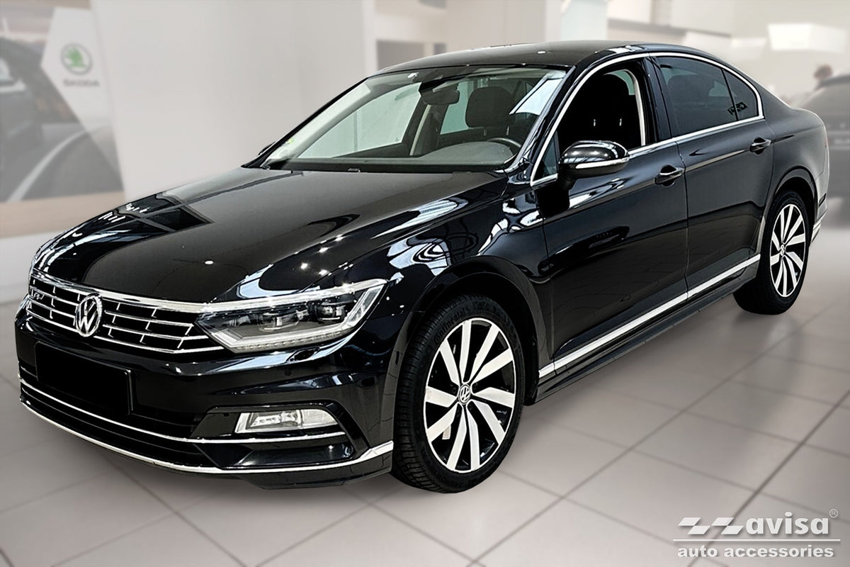 Protector umbral de puertas VW PASSAT B8 negro