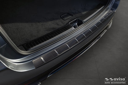protector de parachoques trasero MERCEDES GLE W167 negro