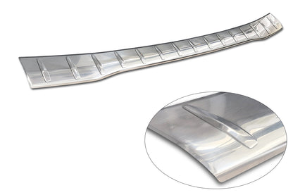 protector de parachoques trasero VW TRANSPORTER T7 plata satinado