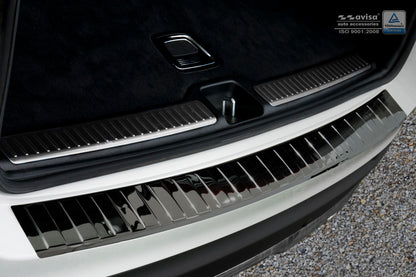 protector de parachoques trasero MERCEDES GLC (X253) negro espejo