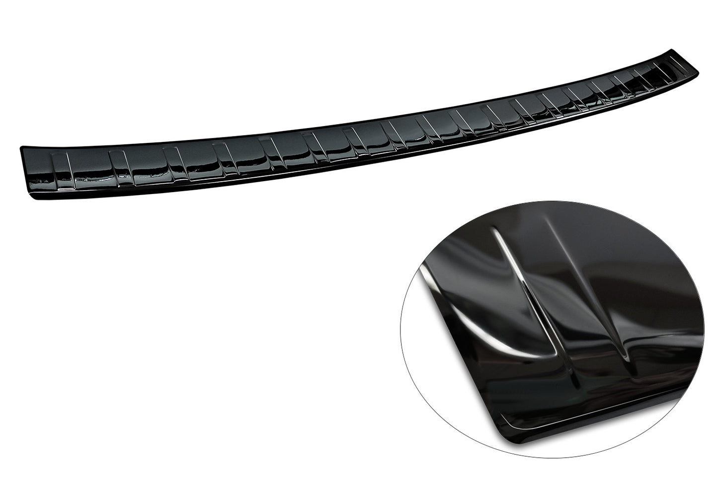 protector de parachoques trasero BMW X1 U11 negro espejo