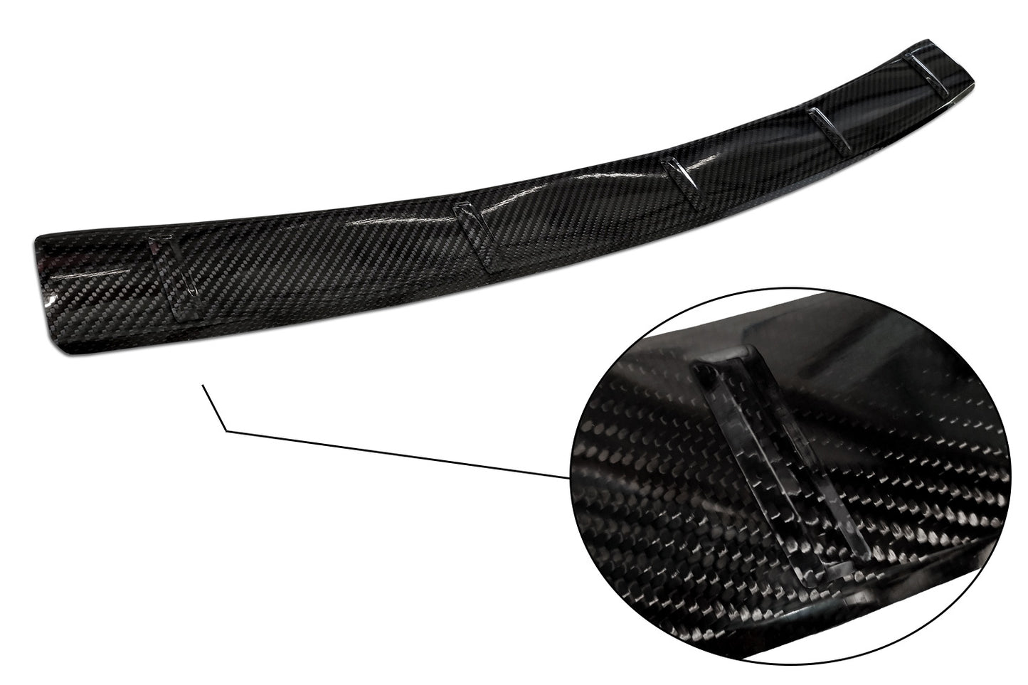 protector de parachoques trasero FORD MUSTANG coupe negro