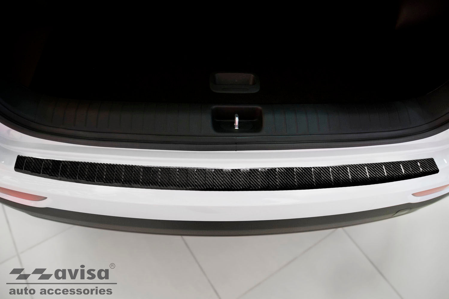 protector de parachoques trasero KIA SPORTAGE negro 2016-18