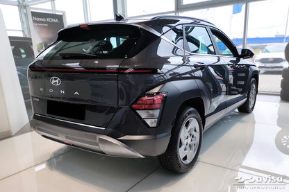 protector de parachoques trasero HYUNDAI KONA plata