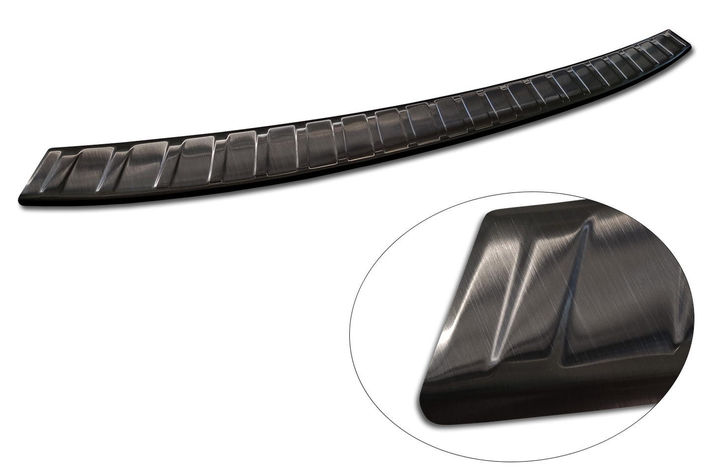protector de parachoques trasero BMW X3 negro