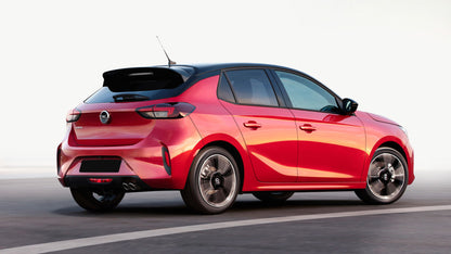 protector de parachoques trasero OPEL CORSA F negro 2019-23+