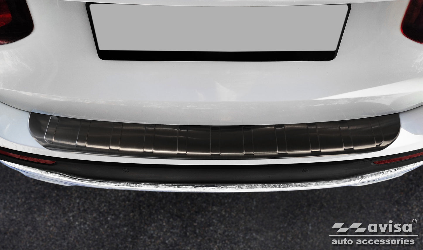 protector de parachoques trasero MERCEDES GLB (X247) crossover negro