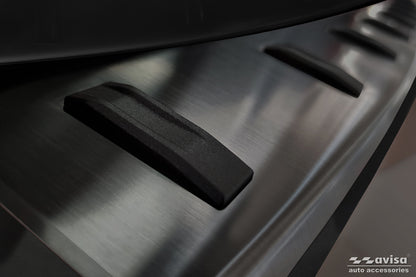 protector de parachoques trasero AUDI A6 C8 negro