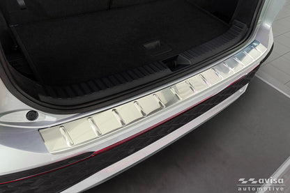 protector de parachoques trasero VW TAYRON plata satinado