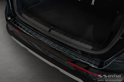 protector de parachoques trasero BMW X1 U11 negro espejo