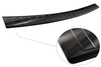 protector de parachoques trasero SKODA FABIA Hatchback negro