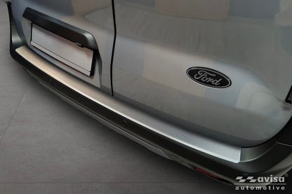 protector de parachoques trasero FORD TOURNEO COURER plata satinado 2023+