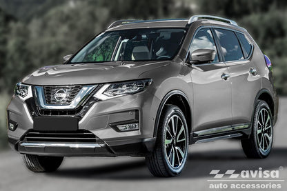 protector de parachoques trasero NISSAN X-TRAIL (T32) negro