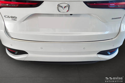 protector de parachoques trasero MAZDA CX-80 plata satinado