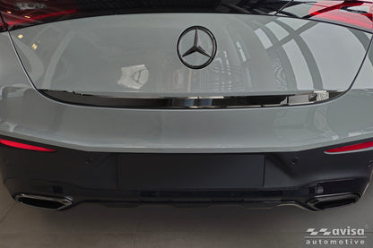 cubierta decorativa del portón trasero del MERCEDES GLC (C254) COUPE negro espejo