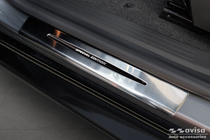 Protector umbral de puertas SPECIAL EDITION 3d emblema RENAULT MEGANE E-TECH ELECTRIC plata