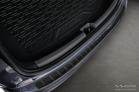 protector de parachoques trasero VW TAIGO negro