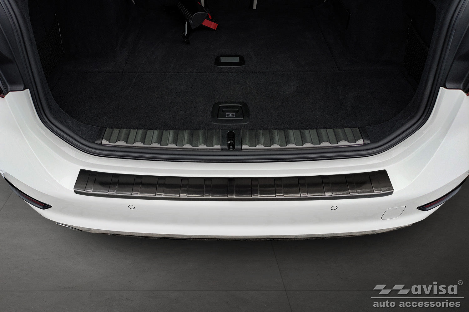protector de parachoques trasero BMW 3 G21 negro