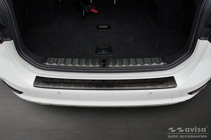 protector de parachoques trasero BMW 3 G21 negro