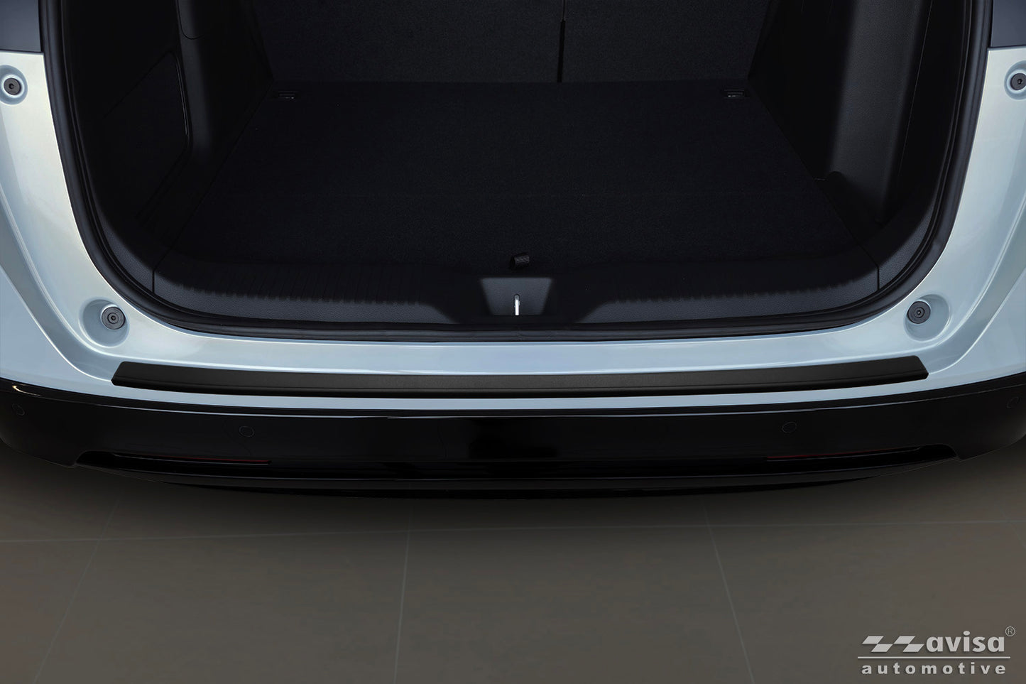 protector de parachoques trasero HONDA HR-V negro mate