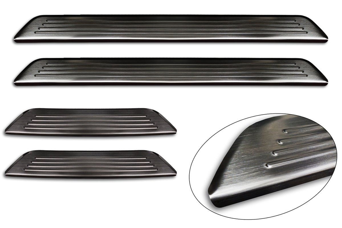 Protector umbral de puertas en relieve HONDA ZR-V negro
