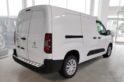protector de parachoques trasero TOYOTA PROACE CITY plata satinado