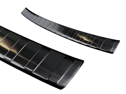 protector de parachoques trasero BMW 3 G21 negro 2018-2022