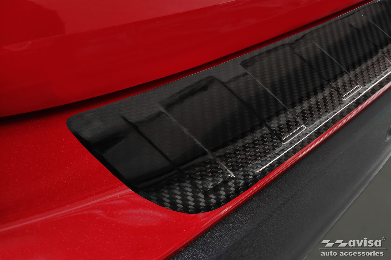 protector de parachoques trasero MERCEDES GLA H247 negro