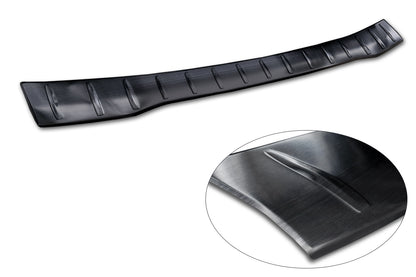 protector de parachoques trasero VW TRANSPORTER T7 negro