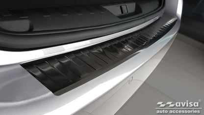protector de parachoques trasero PEUGEOT 308 SW combi negro