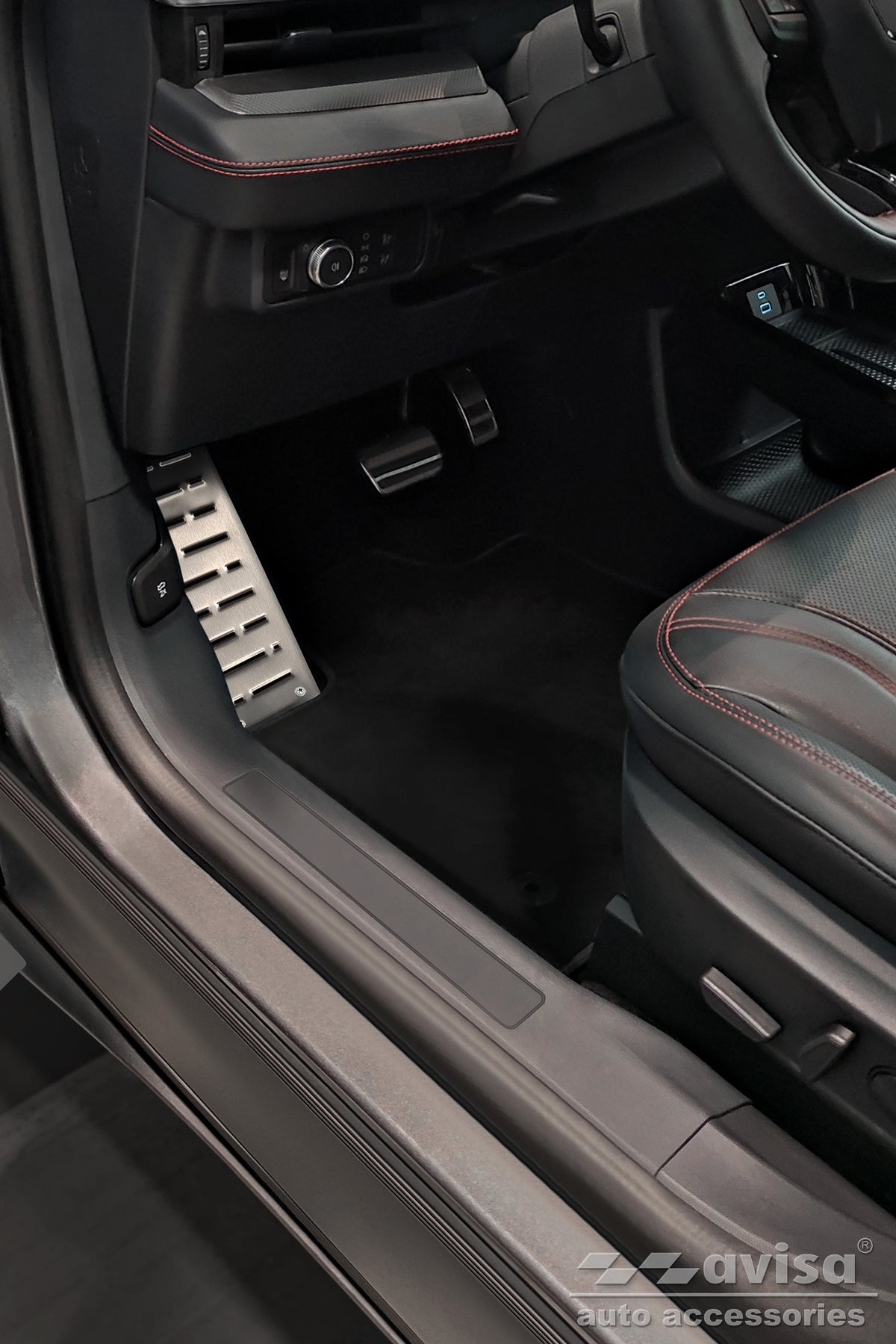 reposa piés FORD MUSTANG MACH-E plata satinado