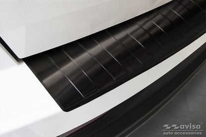 protector de parachoques trasero SKODA KAROQ negro
